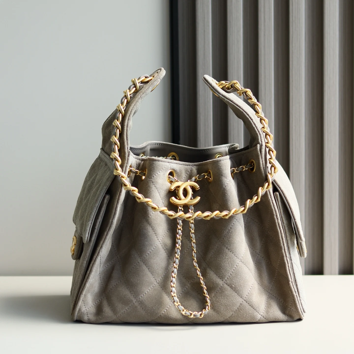Chanel AS5293 Suede Calfskin Underarm Bag Women s Shoulder Bag Chanel AS5293 Suede Calfskin Underarm Bag Women s Shoulder Bag