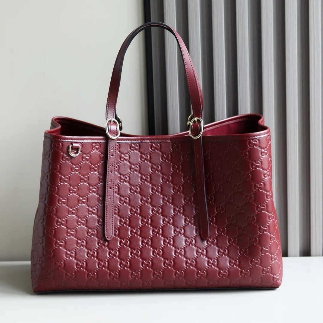 Gucci 815213 Medium Letter Pattern Tote Bag Women s Shoulder Bag