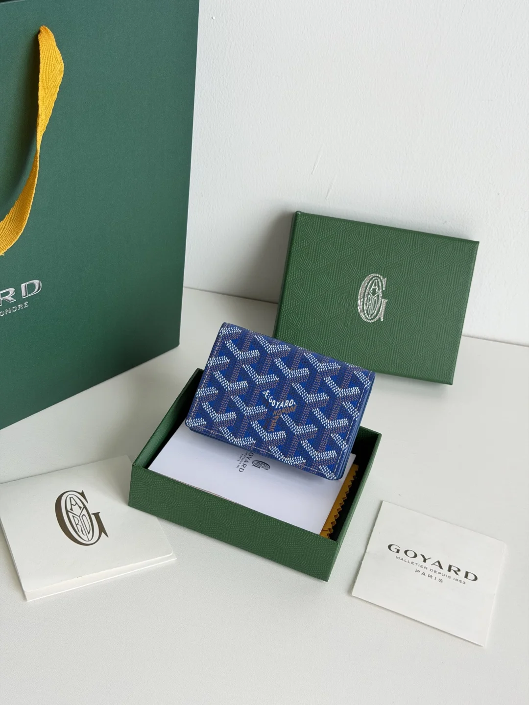 Goyard 3307 Cowhide Zipper Card Holder Wallet Goyard 3307 Cowhide Zipper Card Holder Wallet