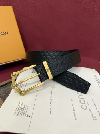 Letter pattern belt men s belt Replica Louis Vuitton Mens Belts