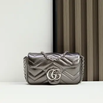 841290 Sheepskin Handbag Women s Crossbody Bag Replica Gucci womens bags