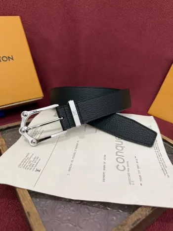 Letter pattern belt men s belt Replica Louis Vuitton Mens Belts