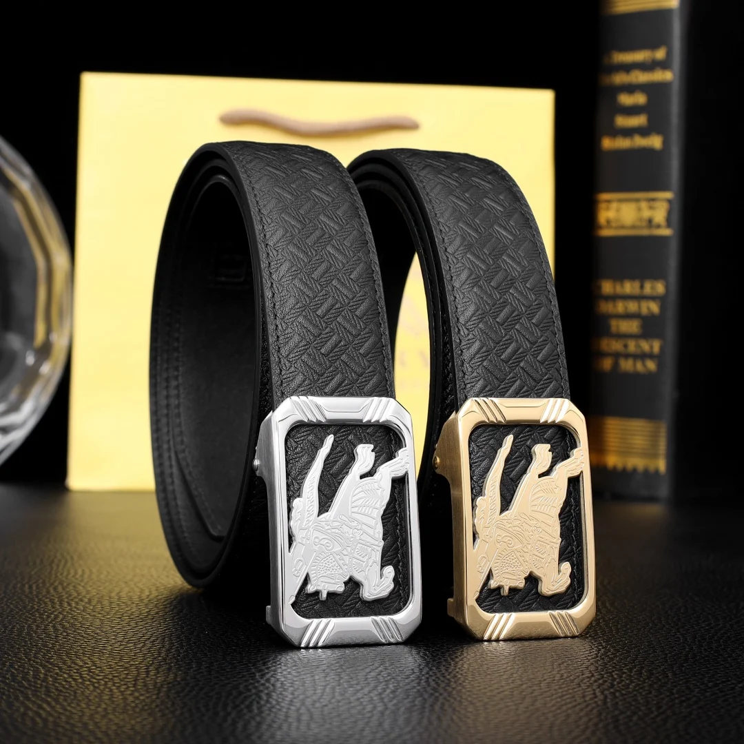 Burberry Premium Steel Buckle Belt Men s Belt
