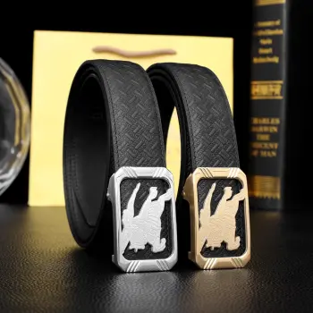 Premium Steel Buckle Belt Men s Belt Replica Burberry Mens Belts