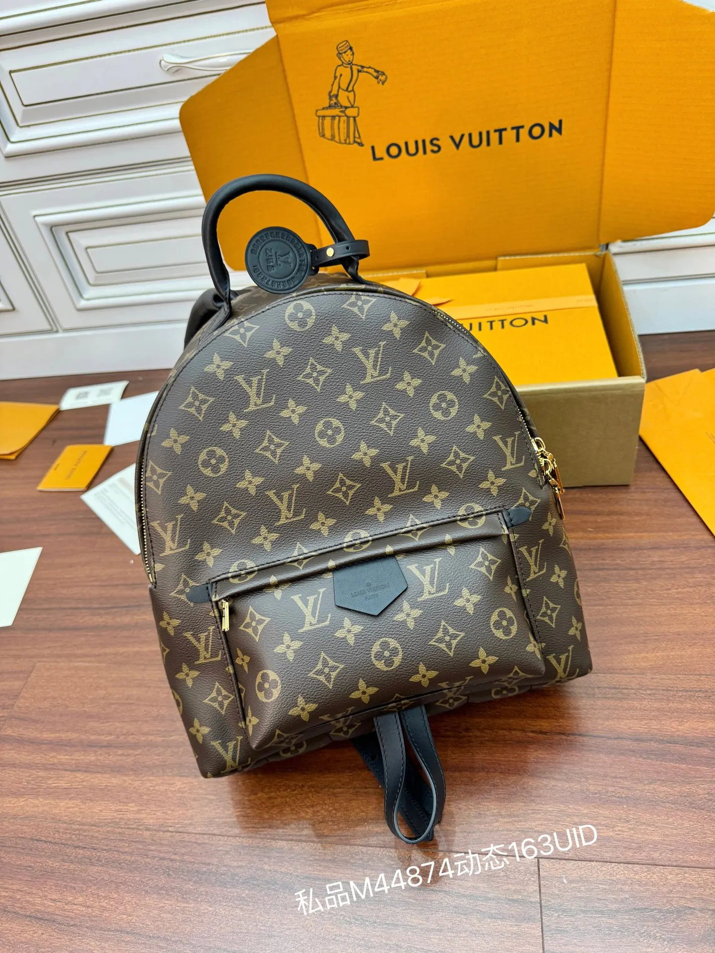 Louis Vuitton M44874 Imported Diamond Handbag Women s Backpack