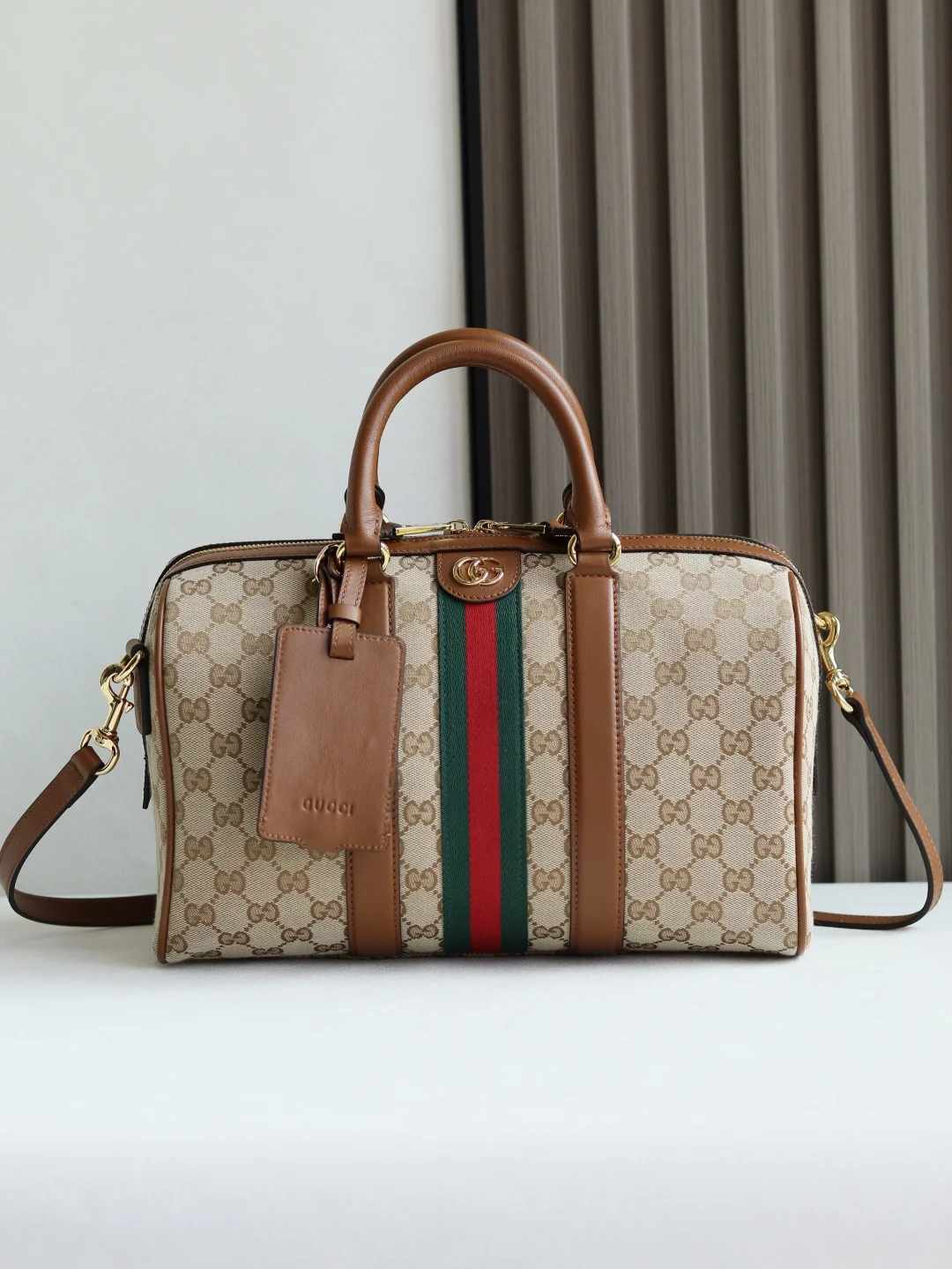 Gucci 857595 Classic Canvas Cylinder Bag Women s Crossbody Bag Gucci 857595 Classic Canvas Cylinder Bag Women s Crossbody Bag