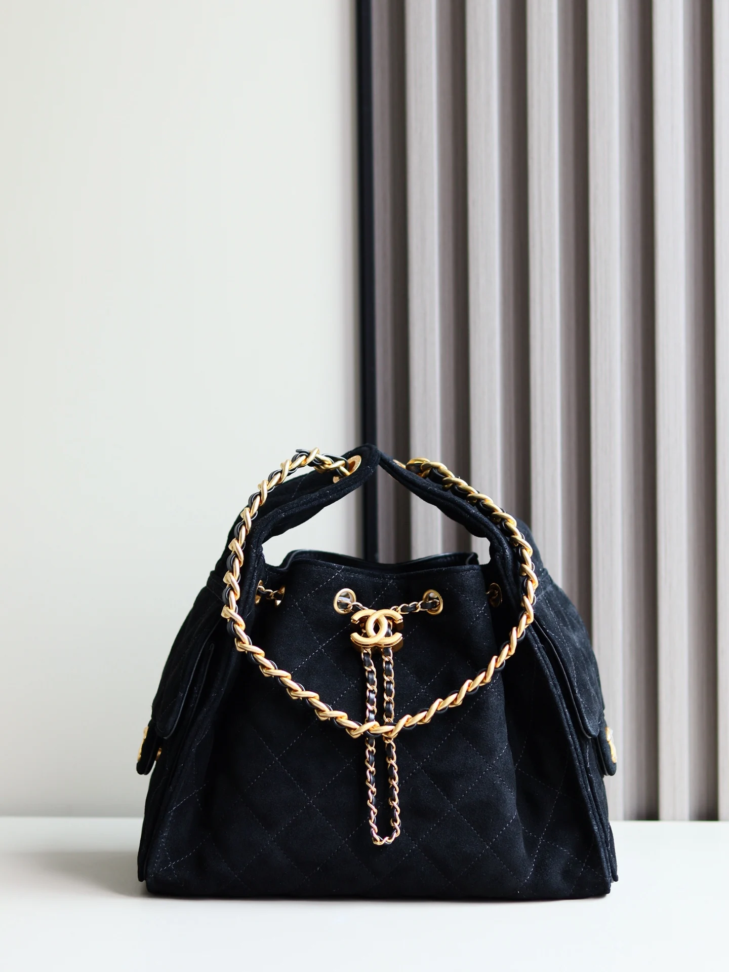 Chanel AS5293 Suede Calfskin Underarm Bag Women s Shoulder Bag Chanel AS5293 Suede Calfskin Underarm Bag Women s Shoulder Bag