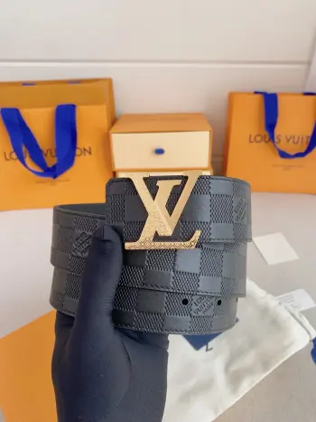 Premium Steel Buckle Reversible Belt Men s Belt Replica Louis Vuitton Mens Belts