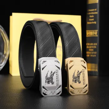 Premium Steel Buckle Belt Men s Belt Replica Burberry Mens Belts