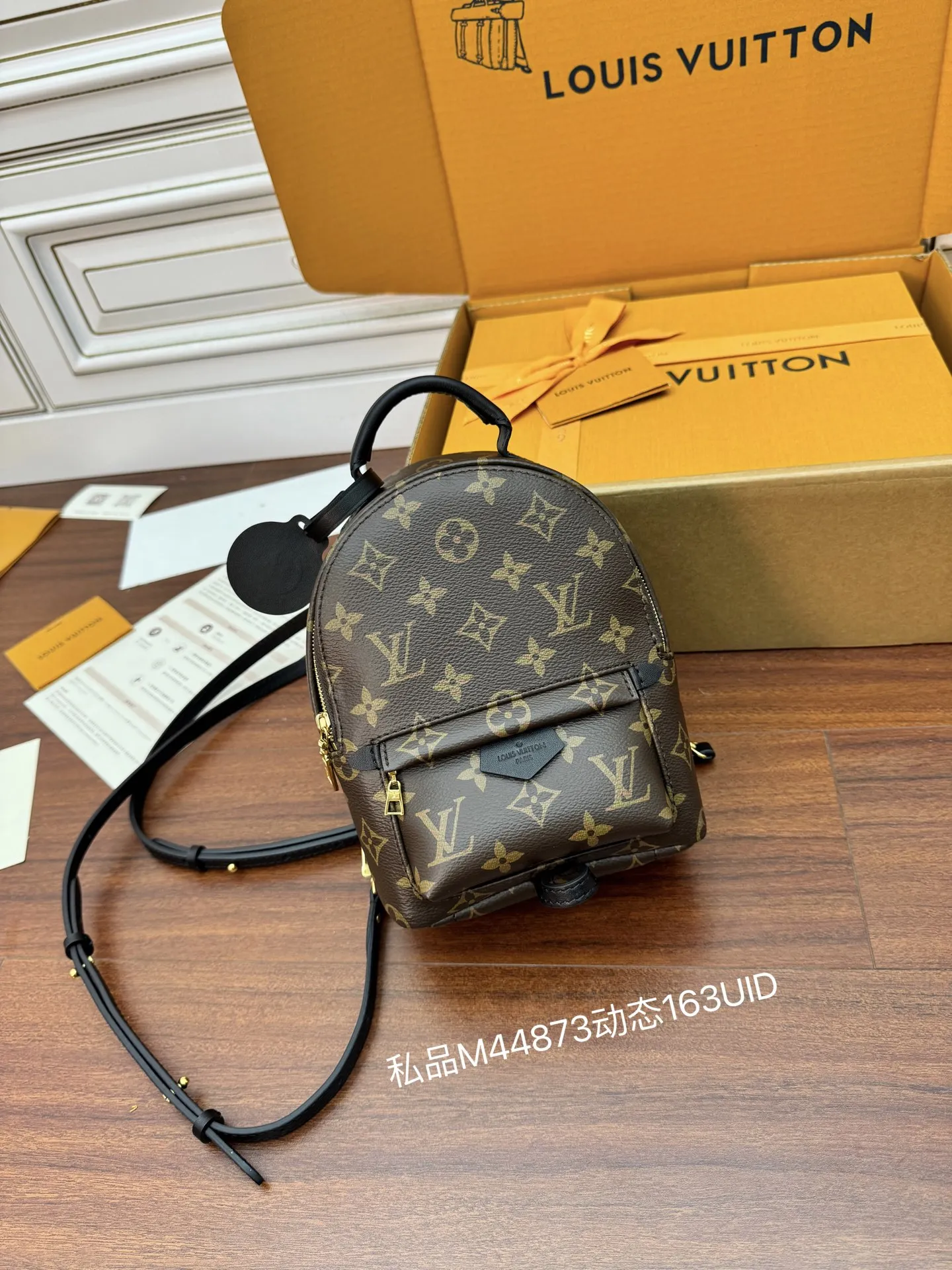 Louis Vuitton M44873 Imported Diamond Handbag Women s Backpack