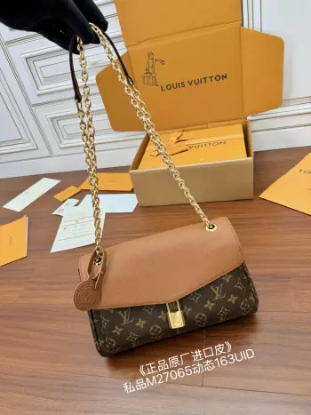 M27065 Italian A-grade tree gum leather handbag women s crossbody bag Replica Louis Vuitton womens bags
