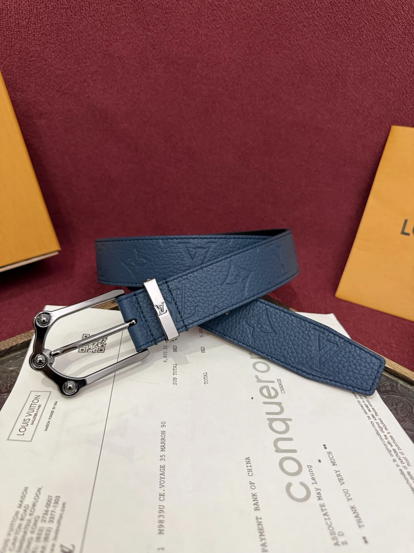 Louis Vuitton Letter pattern belt men s belt Louis Vuitton Letter pattern belt men s belt