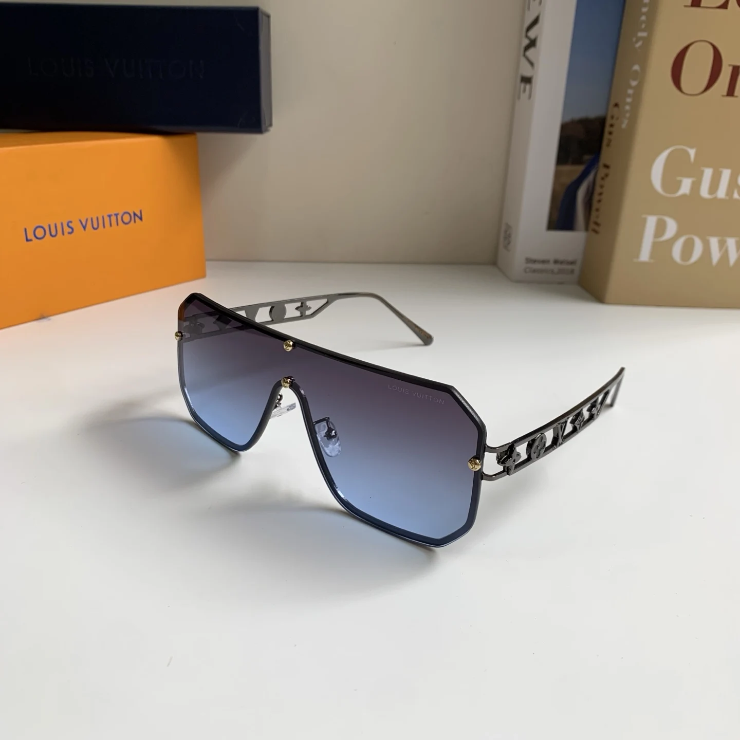 Louis Vuitton Stylish retro personalized comfortable sunglasses