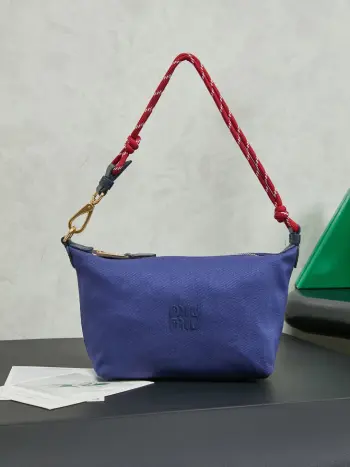 5NE841 Denim Lunch Box Bag Women s Shoulder Bag Replica MIU MIU womens bags