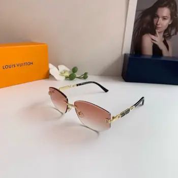 New Frameless Minimalist Fashion Sunglasses Replica Louis Vuitton Sunglasses
