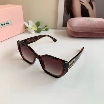 Stylish retro personalized comfortable sunshade sunglasses Replica MIU MIU Sunglasses