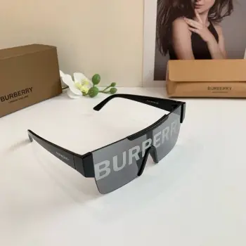 Celebrity-style letter print sunglasses Replica Burberry Sunglasses