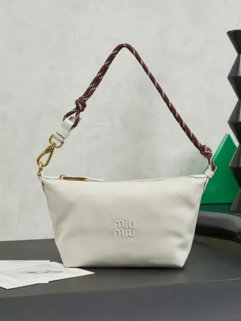 5NE841 Denim Lunch Box Bag Women s Shoulder Bag Replica MIU MIU womens bags