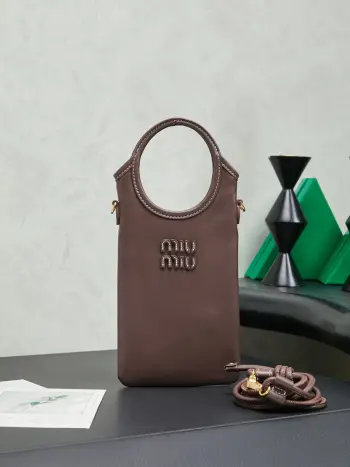 5ZT080 Imported Cowhide Mobile Phone Bag Women s Crossbody Bag Replica MIU MIU womens bags
