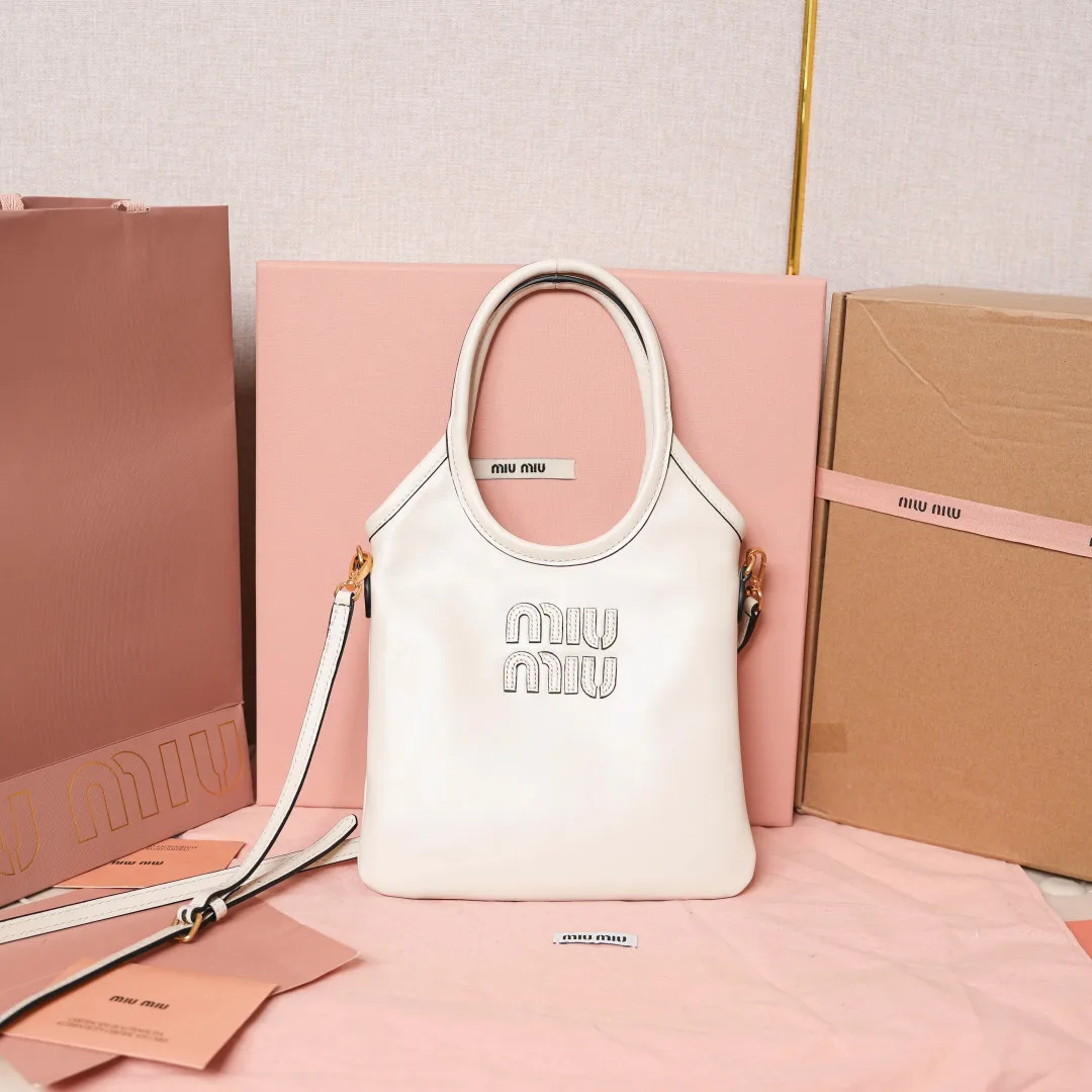 MIU MIU 5BA281 New Mini Tote Bag Women s Crossbody Bag MIU MIU 5BA281 New Mini Tote Bag Women s Crossbody Bag