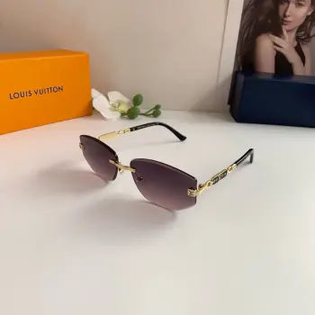 New Frameless Minimalist Fashion Sunglasses Replica Louis Vuitton Sunglasses