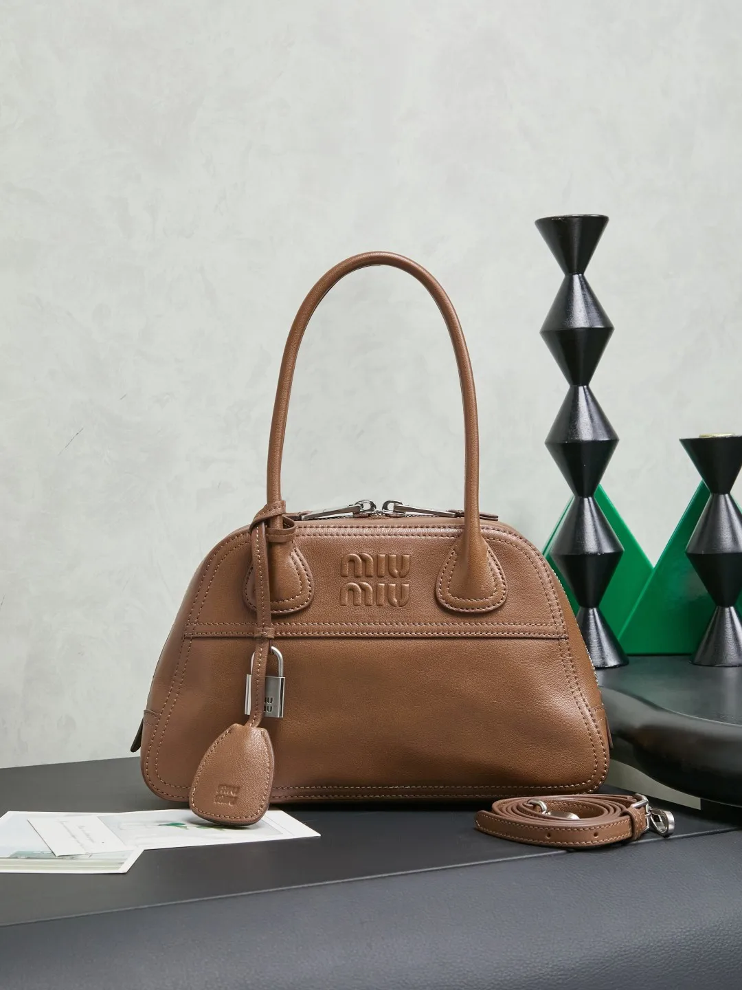 MIU MIU 5BB200 Suede Lambskin Bowling Bag Women s Shoulder Bag MIU MIU 5BB200 Suede Lambskin Bowling Bag Women s Shoulder Bag