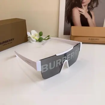 Celebrity-style letter print sunglasses Replica Burberry Sunglasses