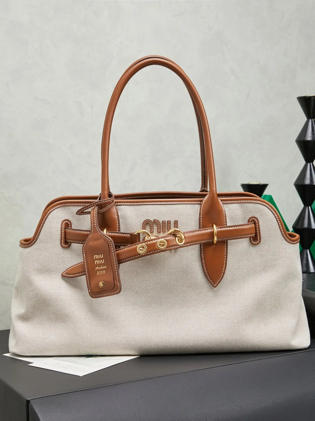 MIU MIU 5BG310 Vintage Tote Bag Women s Crossbody Bag MIU MIU 5BG310 Vintage Tote Bag Women s Crossbody Bag