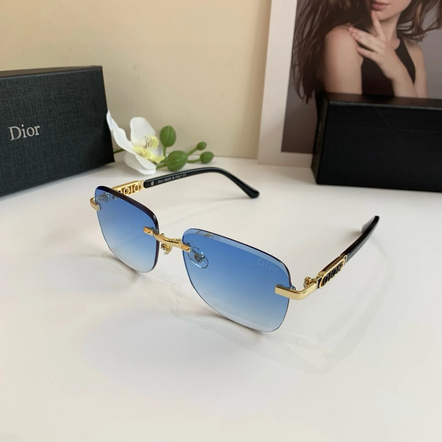 Dior Stylish retro personalized comfortable sunglasses