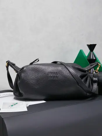 5BC191 Elephant Pattern Lambskin Motorcycle Bag Women s Crossbody Bag Replica MIU MIU womens bags