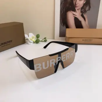 Celebrity-style letter print sunglasses Replica Burberry Sunglasses