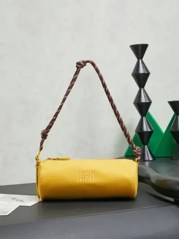 5NE851 New Twill Fabric Pencil Case Bag Women s Shoulder Bag Replica MIU MIU womens bags