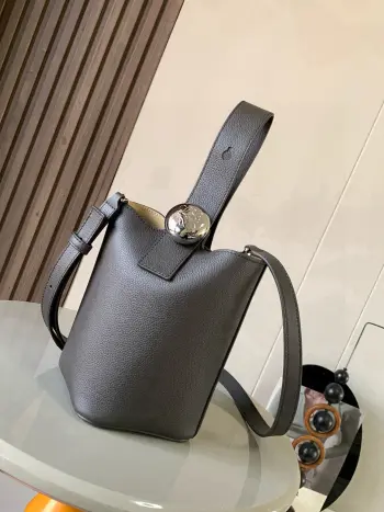 9047 Mini Soft Grain Cowhide Leather Bucket Bag Women s Crossbody Bag Replica Loewe womens bags