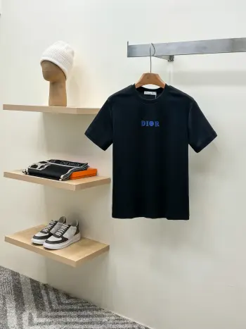 New short-sleeve T-shirt Replica Dior Tshirts and Polos