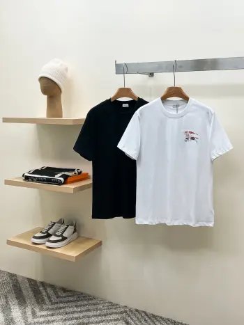 War Horse Series Short Sleeve Round Neck T-Shirt Replica Burberry Tshirts and Polos