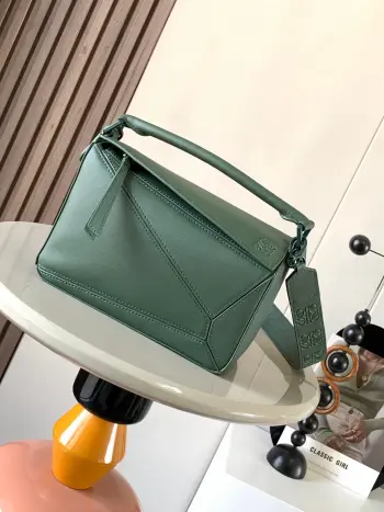 9006 Wide Strap Embossed Handbag Women s Crossbody Bag Replica Loewe womens bags