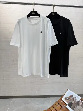 New Spring/Summer Casual Men s Round Neck Short Sleeve Replica Celine Tshirts and Polos