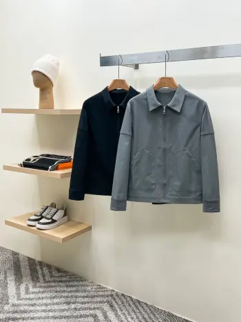 New Release: Men s Outerwear Coat Replica Louis Vuitton Jackets and Outerwear