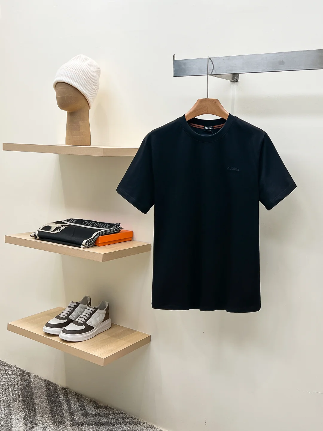 Zegna Latest short-sleeve round-neck T-shirt