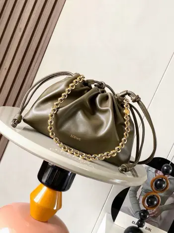 9057 Soft Napa Lambskin Clutch Women s Shoulder Bag Replica Loewe womens bags