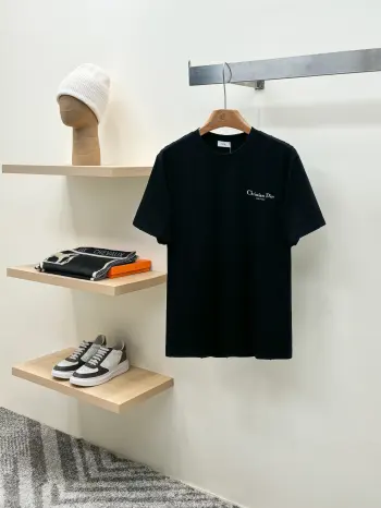 Latest short-sleeve round-neck T-shirt Replica Dior Tshirts and Polos