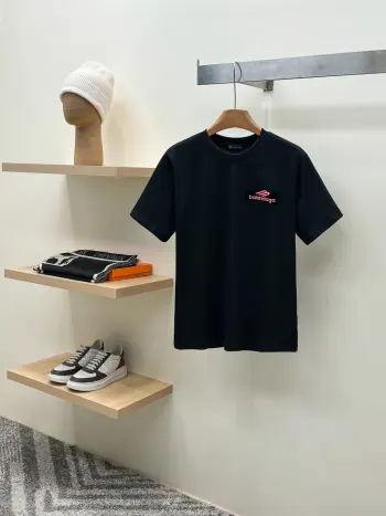 New short-sleeve T-shirt Replica Balenciaga Tshirts and Polos