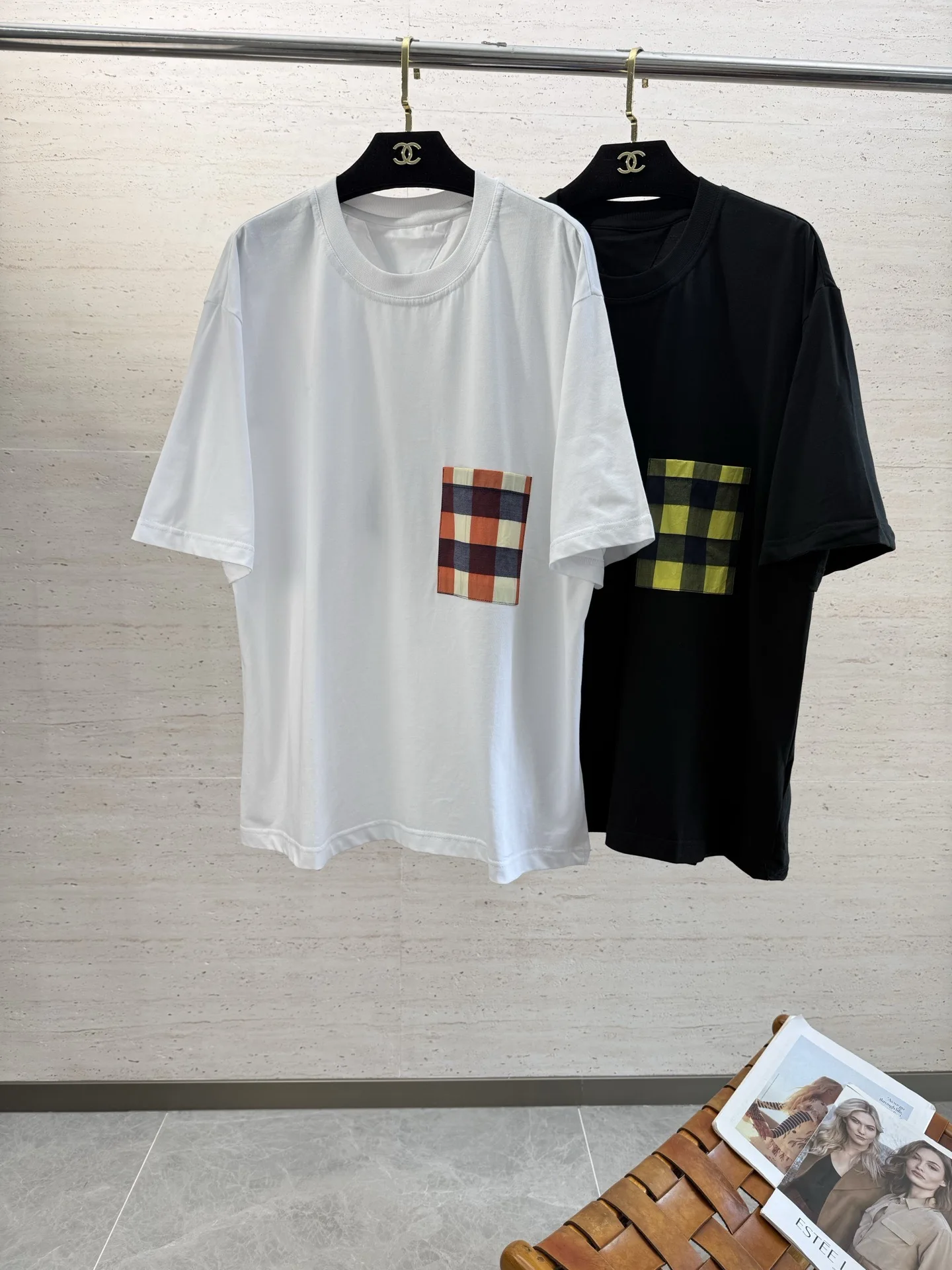 Burberry New Spring/Summer Casual Men s Round Neck Short Sleeve