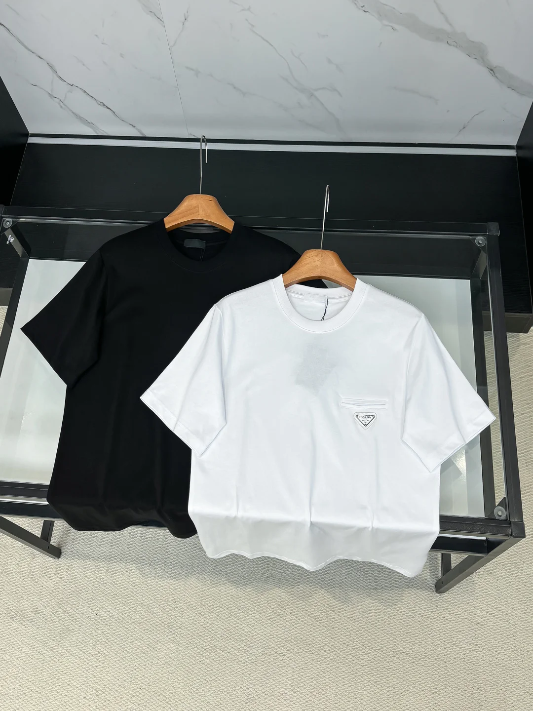 Prada Latest short-sleeve round-neck T-shirt