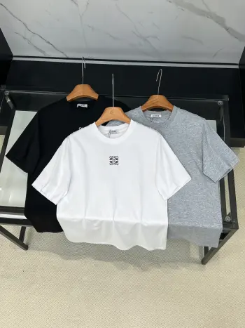All-over printed short-sleeve T-shirt Replica Loewe Tshirts and Polos