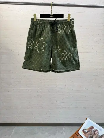 Drawstring versatile men s casual sports shorts five-point pants Replica Louis Vuitton Shorts and Swimwear