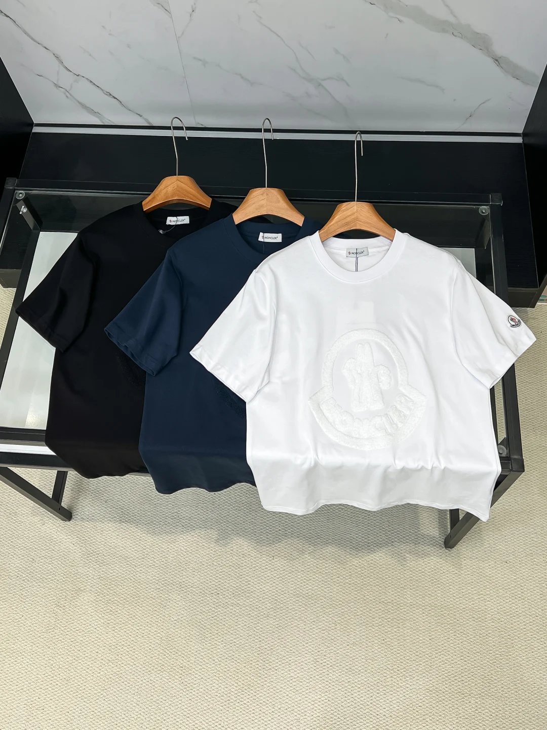 Moncler Latest short-sleeve round-neck T-shirt