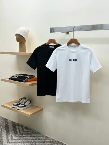 New short-sleeve T-shirt Replica Dior Tshirts and Polos