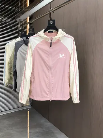 Imported fabric hooded sun protection shirt Replica Balenciaga Hoodies and Sweatshirts