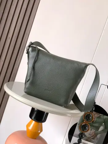9159 Soft Grain Cowhide Leather Handbag Women s Crossbody Bag Replica Loewe womens bags